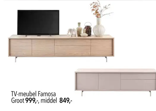 Aanbieding: TV-meubel Famosa