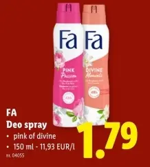 Promotie: Deo spray