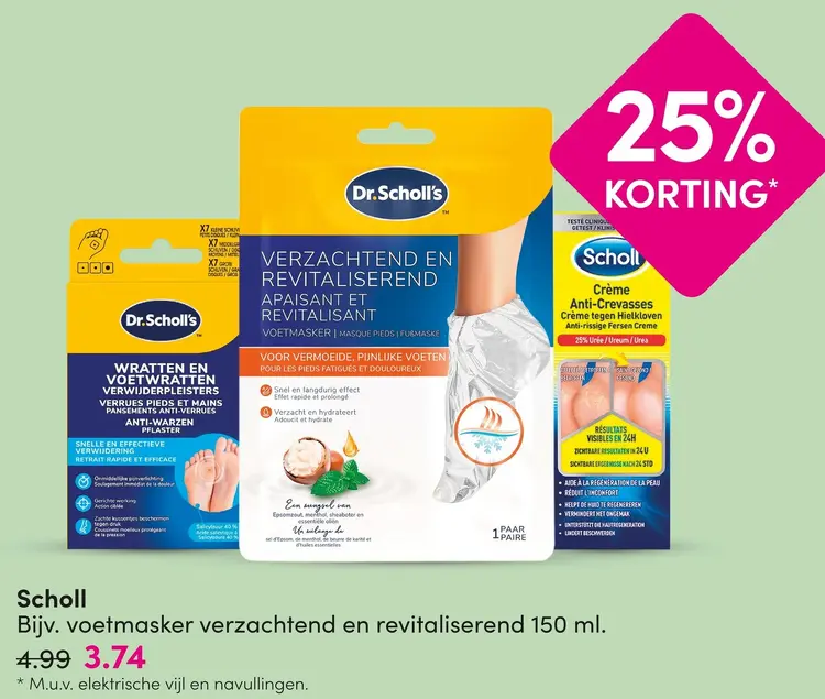 Aanbieding: Scholl