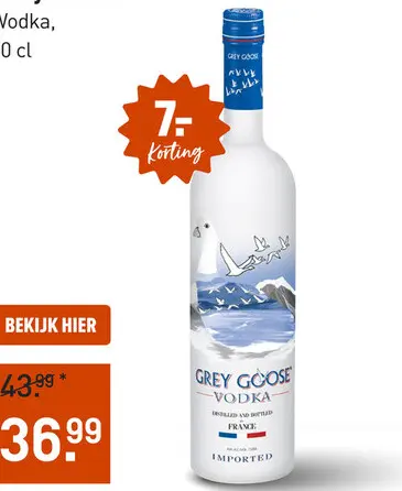 Aanbieding: Grey Goose 70CL