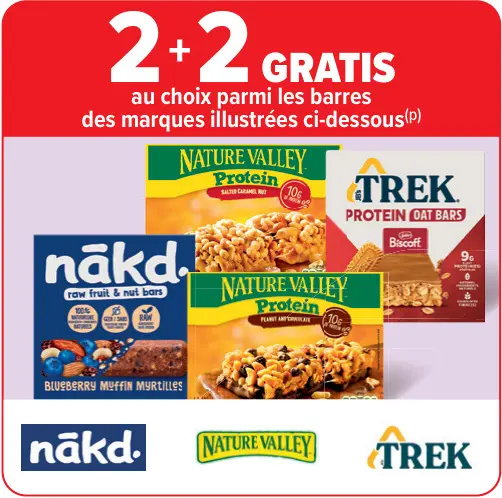 Offre: Barres protéinées