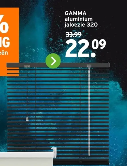 Aanbieding: aluminium jaloezie 320