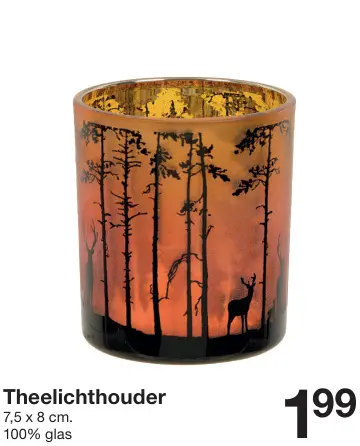 Promotie: Theelichthouder