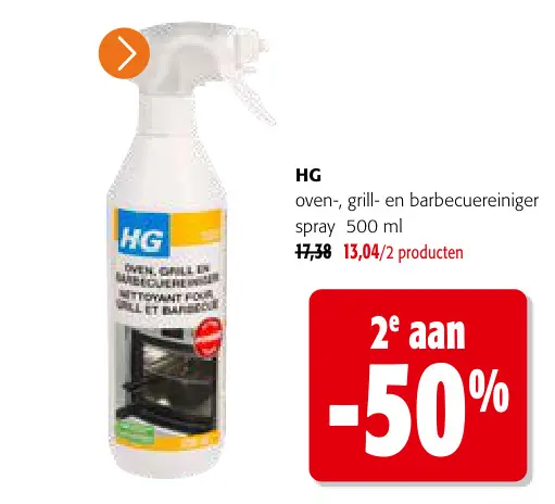 Promotie: Oven-, grill- en barbecuereiniger