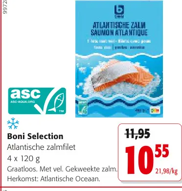 Promotie: Atlantische zalmfilet