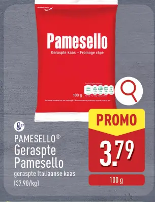 Promotie: Geraspte Pamesello
