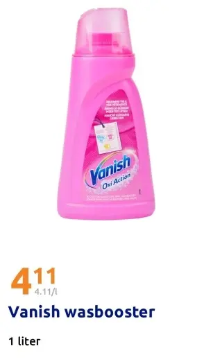 Aanbieding: Vanish wasbooster