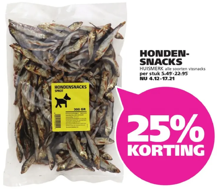 Aanbieding: Hondensnacks