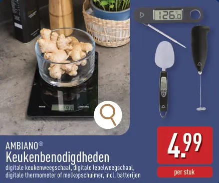 Promotie: Keukenbenodigdheden
