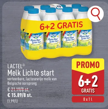 Promotie: Melk Lichte start
