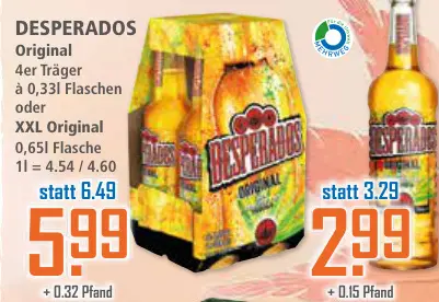 Aanbieding: DESPERADOS Original