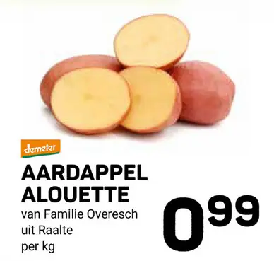 Aanbieding: Aardappel alouette