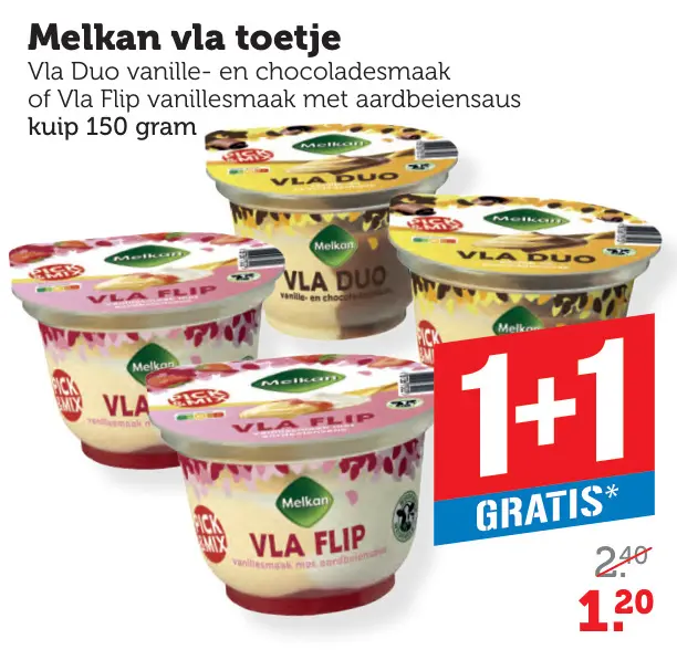 Aanbieding: Vla toetje