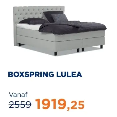 Aanbieding: Boxspring lulea