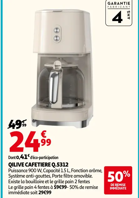 Promotie: Cafetiere q.5312