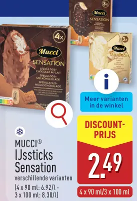 Promotie: IJssticks Sensation