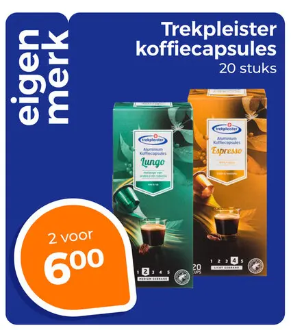 Aanbieding: koffiecapsules