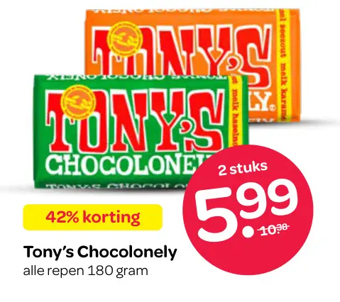 Aanbieding: Tony's Chocolonely
