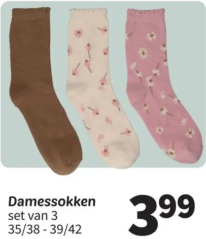 Promotie: Damessokken