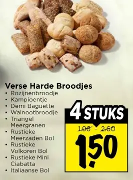Verse Harde Broodjes