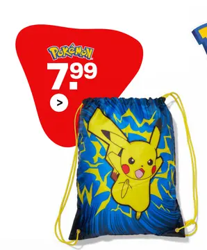 Aanbieding: Pokémon Gymtas