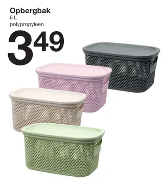 Aanbieding: Opbergbak