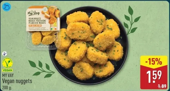 Aanbieding: Vegan nuggets