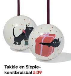 Promotie: Takkie en Siepie-kerstbruisbal