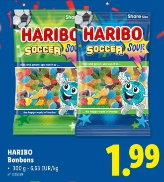Offre: HARIBO Bonbons