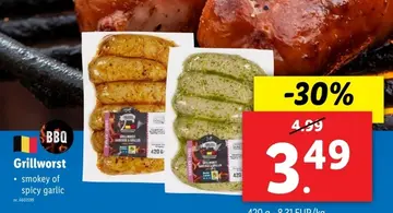 Aanbieding: Grillworst