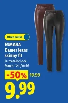 Aanbieding: Dames jeans skinny fit