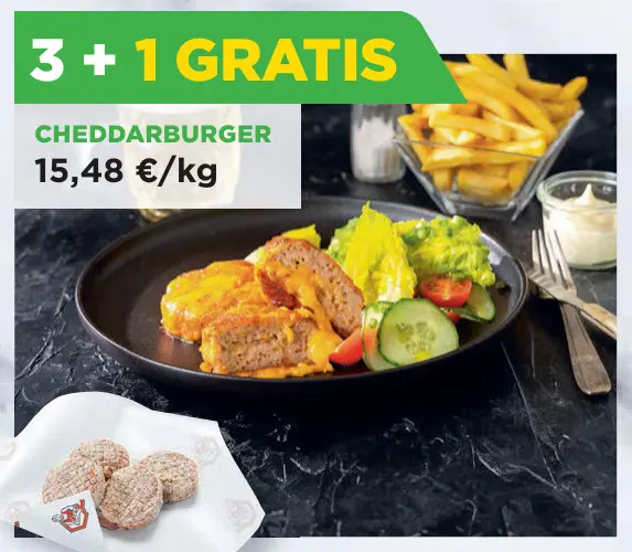 Promotie: Cheddarburger