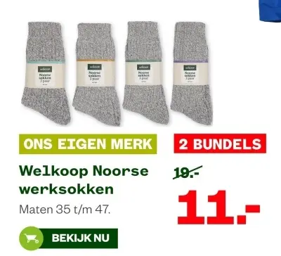 Aanbieding: Noorse werksokken