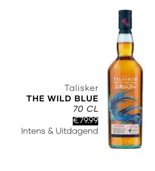 Aanbieding: The wild blue