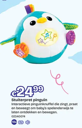 Promotie: Stuiterpret pinguïn