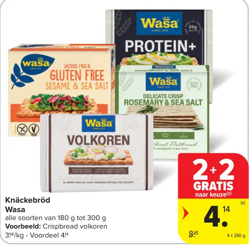 Promotie: Knäckebröd