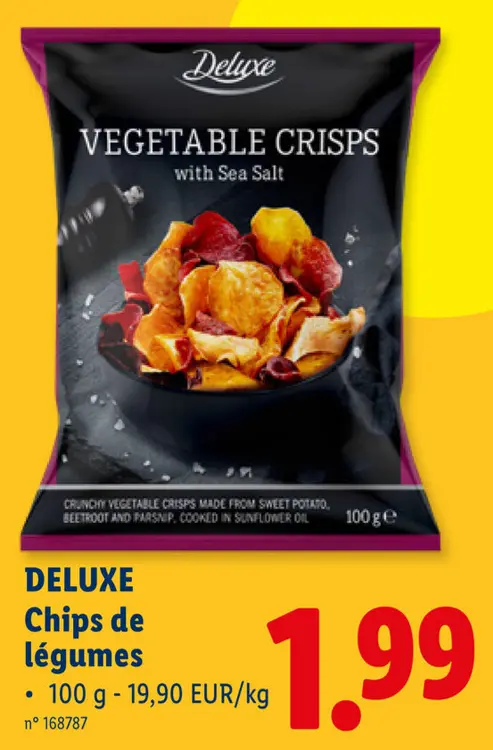 Offre: Chips de légumes