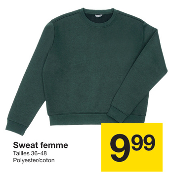 Offre: Sweat femme