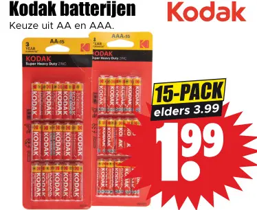 Aanbieding: batterijen