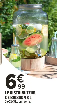 Offre: Le distributeur de boisson 8 l