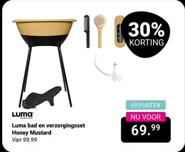 Aanbieding: Luma bad en verzorgingsset