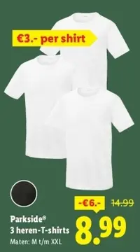 Aanbieding: 3 heren-T-shirts