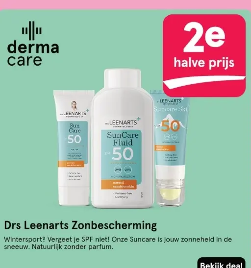 Aanbieding: Drs Leenarts Zonbescherming