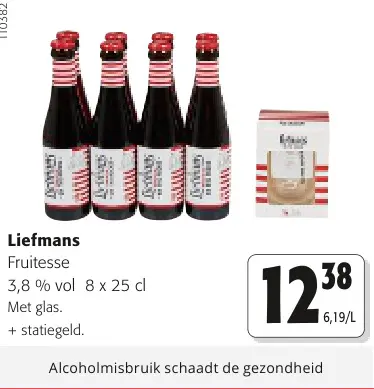 Promotie: Liefmans Fruitesse