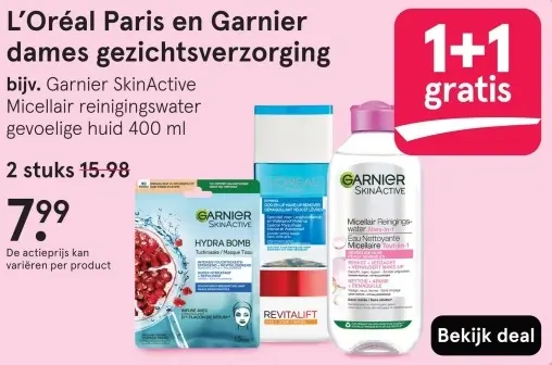 Aanbieding: Dames gezichtsverzorging