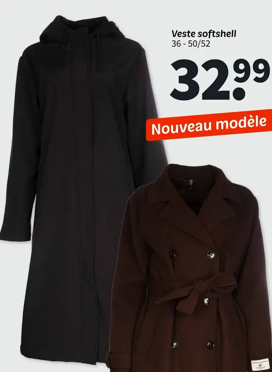 Offre: Veste softshell