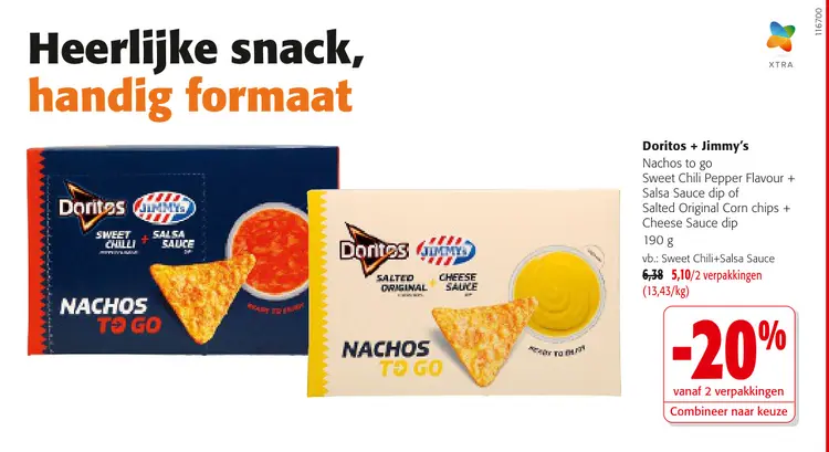 Promotie: Nachos to go