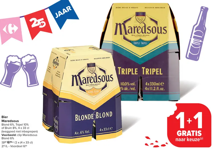 Aanbieding: Bier Maredsous