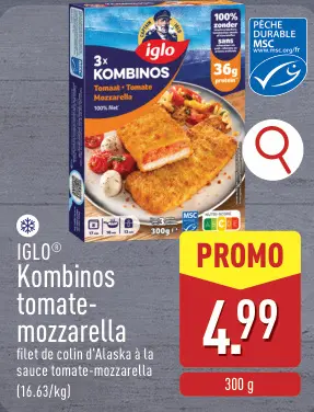 Offre: Kombinos tomate-mozzarella