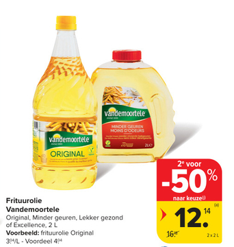 Aanbieding: Frituurolie Vandemoortele